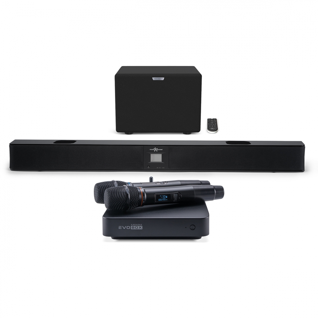 караоке-комплект EVOBOX Plus + EvoSound Bar (саундбар с караоке) в Сафоново