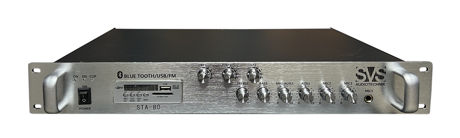 SVS Audiotechnik STA-80 Микшер-усилитель для систем Public Address в Сафоново