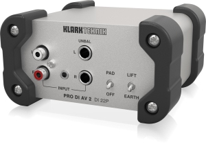 Klark Teknik DI 22P пассивный стерео директ-бокс в Сафоново