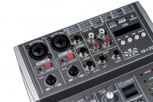 SVS Audiotechnik mixers AM-4 DSP Аналоговый микшерный пульт, 4-канала в Сафоново